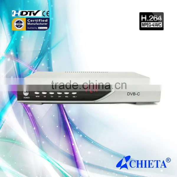 HD Super 260mm DVB-C Cable TV Receiver With USD