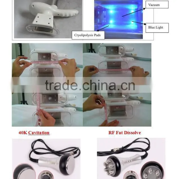 Hottest Professional Cool Body Sculpting Machine With Cavitaion & Multipolar RF photo-6