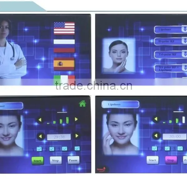 Skin Lifting Best Lipo Laser+ Cavitation + 5Mhz RF Slimming Machine For Sale Body Slimming Machine photo-2