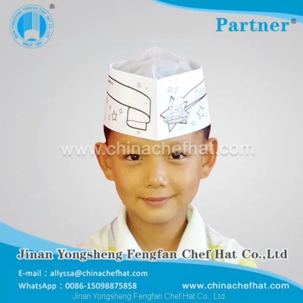Cooking and Baking Wear Forage Cook Cap for Children photo-3