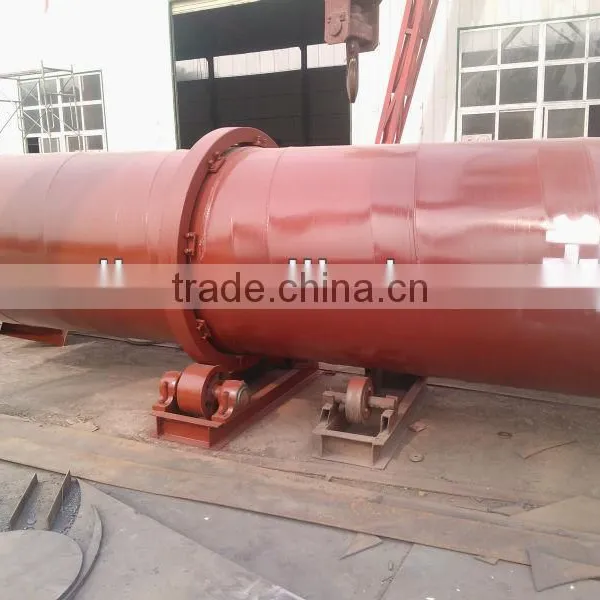 Hot Sale ISO9001:2008 Certified Sawdust Rotary Drum Dryer With High Quality and Capacity