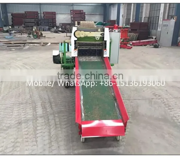 Full Automatic Round Grass Tobacco Baler Packing Machine for Sale photo-2
