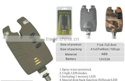 Waterproof LED Carp Fishing Bite Alarms JHA-632