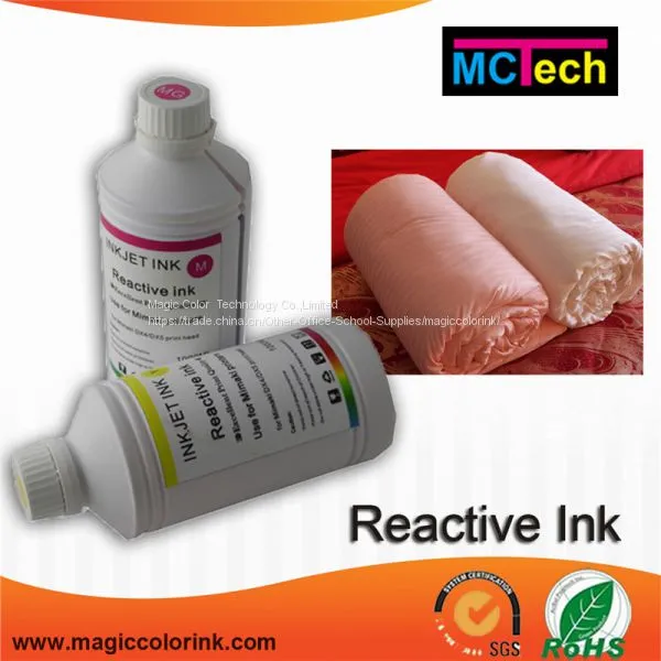 China Factory Supply Textile Reactive Ink for Konica Minolta 1024i Printers
