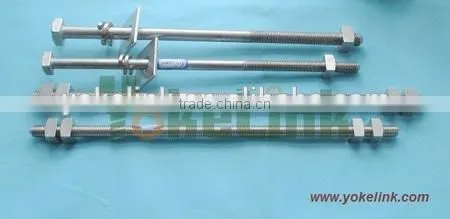 316 Stainless Steel Square Head Machine Bolt With Nut photo-2