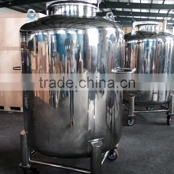 Customizing Stainless Steel Storage Tank / Water Storage Tank With Wheels photo-2