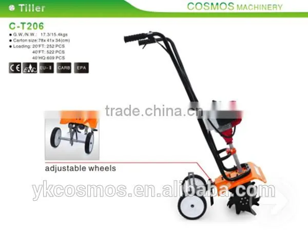 Hot Sale 2.2HP Gasoline Engine Farm Rotary Plough Tiller
