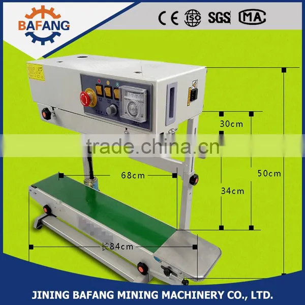 Continuous Plastic Bag Sealing Machine Date Code Heat Shrinking Sealer photo-5