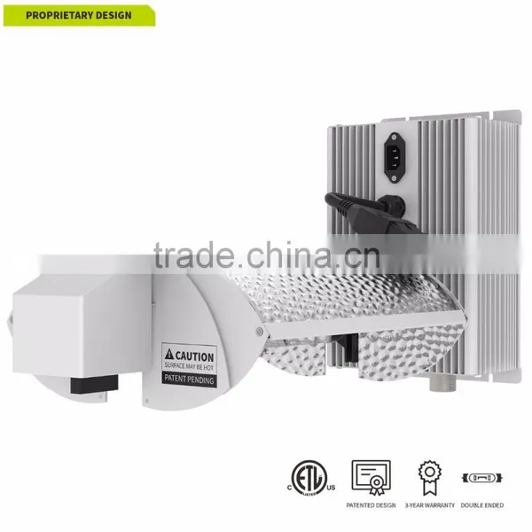 ETL Listed SINOWELL FlexStar 3-Mode Adjustable Wing Hydroponics 1000 watt Grow Light