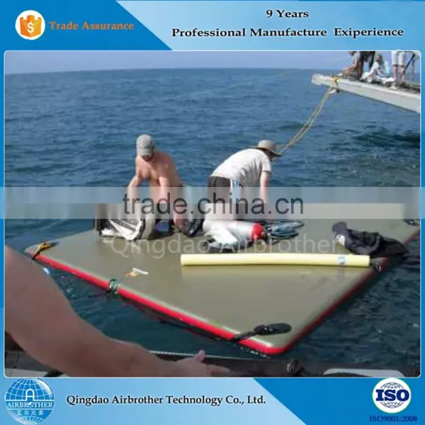 Hot Sale DWF Inflatable Floating Fishing Pontoon Platform for Boats photo-5
