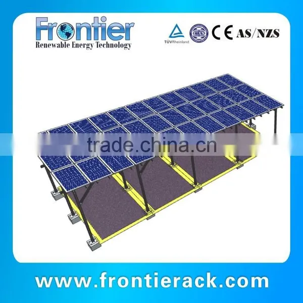 New Technology Resistance Wind Aluminum Solar Carport photo-4