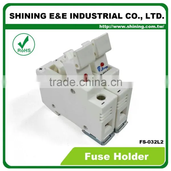 FS-032L2 Rail Mounted Cartridge Type AC DC 380V 32A Fuse Carrier photo-3