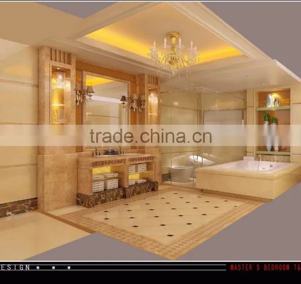 European Style 3D Rendering With Furniture And Decoration