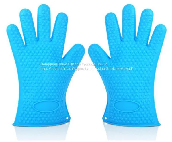 BBQ Baking Smoke Oven Glove Silicone Extra photo-2