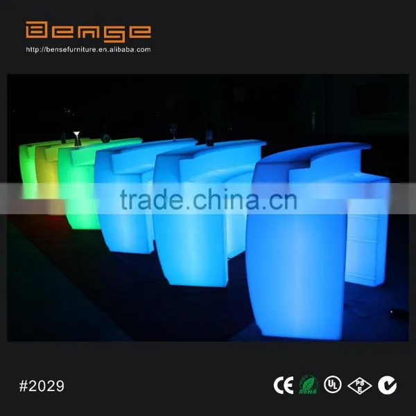 Hot Sale Remote Control Led Round Bar Counter photo-2