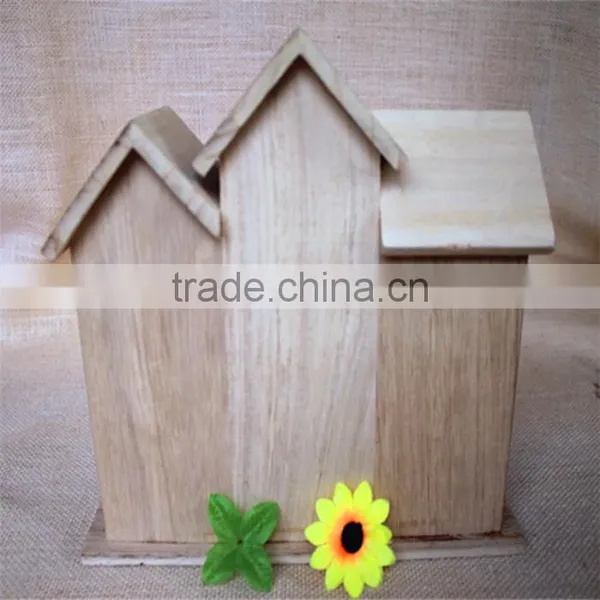 Wood Villa Building Kids Wood Building Kits Miniature Building Wood Prefab Building for Sale photo-4