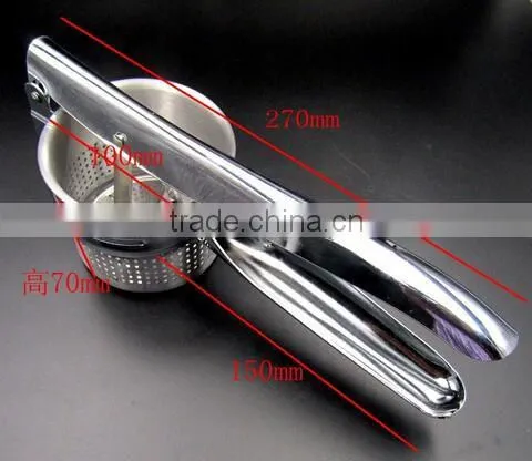 Cy281 Practical Manual Press Mashed 430 Stainless Steel Potato Masher Ricer Puree Vegetable Fruit Juicer photo-6
