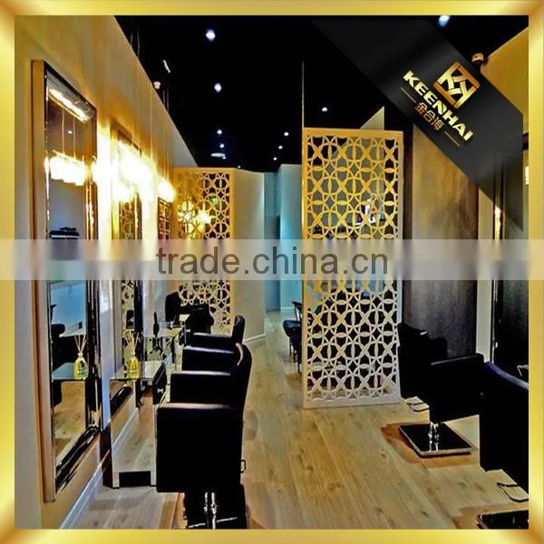 Customized Steel Room Divider Screen Partition For Hotel KTV Bar Commercial Decoration photo-4