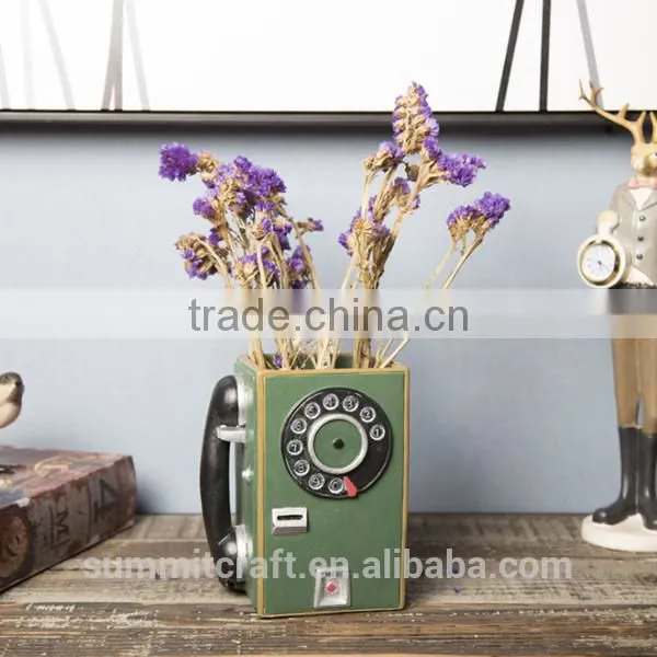 Vintage Home Decor Telephone Radio Clock Storage Boxes photo-2