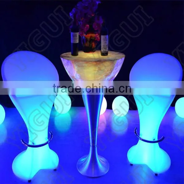 Hot Sale LED Bar Chair /colorful Led Light up Chair photo-4
