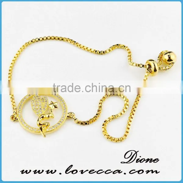 Chinese High End Jewelry Hand Chain Bracelet Micro Pave cz Bracelets With Beads photo-6