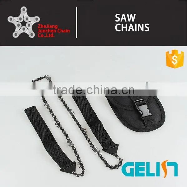 New Products Pocket Chain Saw Blades Survival Hand Chain Saw With More Cutting Teeth Great for Outdoor Camping