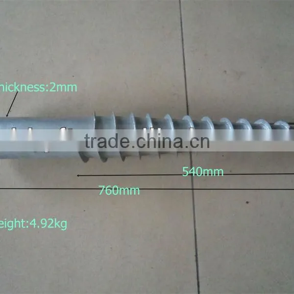 Ground Screw Pole Anchor China Supplier on Hot Sale photo-2