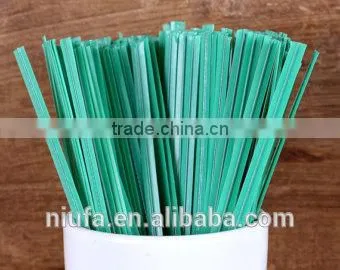 Colorful Plastic Bread Bag Closure Twist Tie photo-5