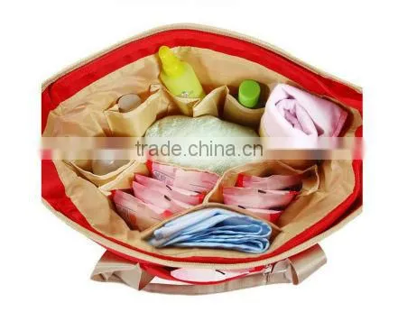 3 Piece Sets Fashion Baby Diaper Bags Factory photo-2
