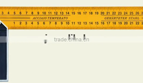 High Quality Tri Square Ruler With Black Surface photo-2