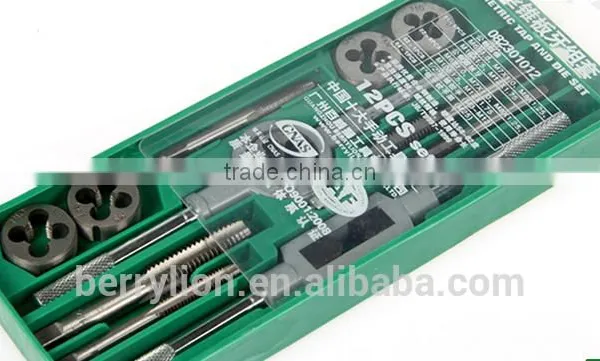Berrylion High Speed Steel 12pcs Inner Screw Tap Set photo-3