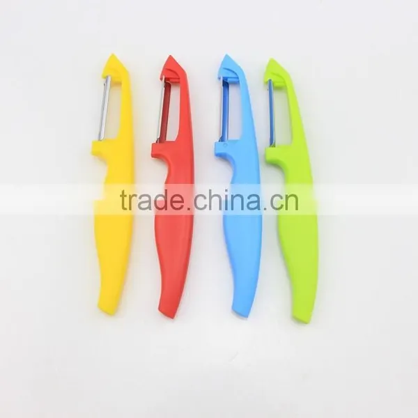 Colorful Handle Stainless Steel Blade Vegetable Peeler photo-2