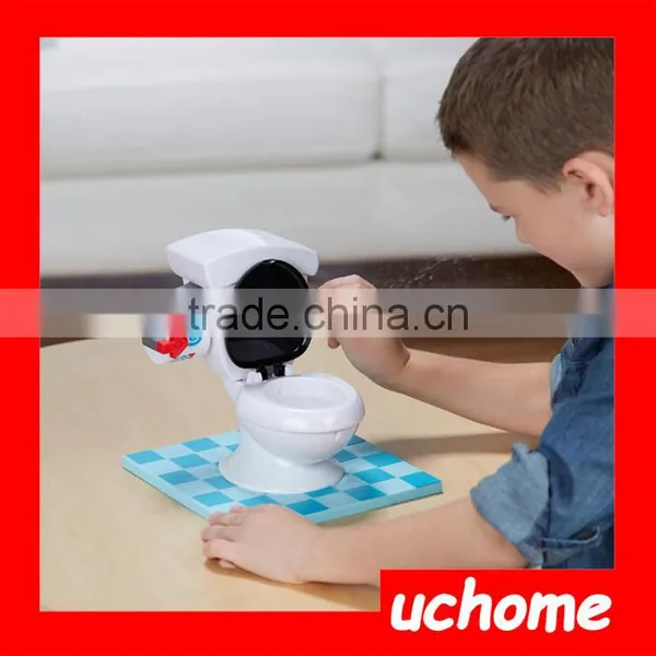 UCHOME 2017 Hot New Products Crazy Toilet Spray Water Funny Trouble Toilet Game Toy photo-2