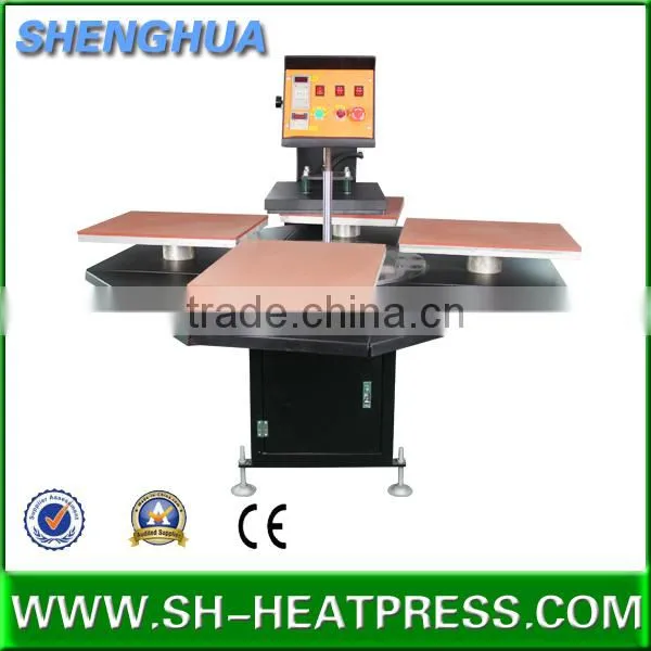 Fast Printing Speed Tshirt Printing Machine Heat Transfer Press Machine With Four Stations photo-3