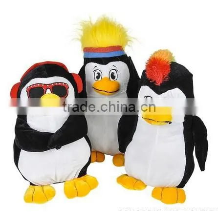 ICTI OEM Pouplar Cute Children Baby Talking Penguin Plush Penguin Toy photo-2