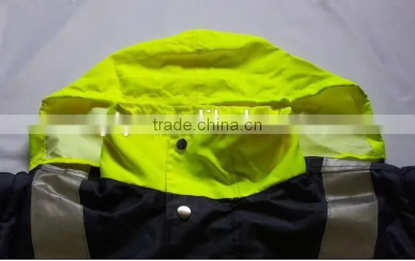 en Iso 20471 High Visibility Reflective Yellow Safety Vest photo-3
