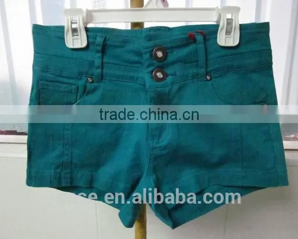 Lady Fashion Boyfriend Short Denim Pants photo-2