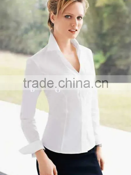 Latest Fashion Casual Slim Floral Women Shirt photo-4