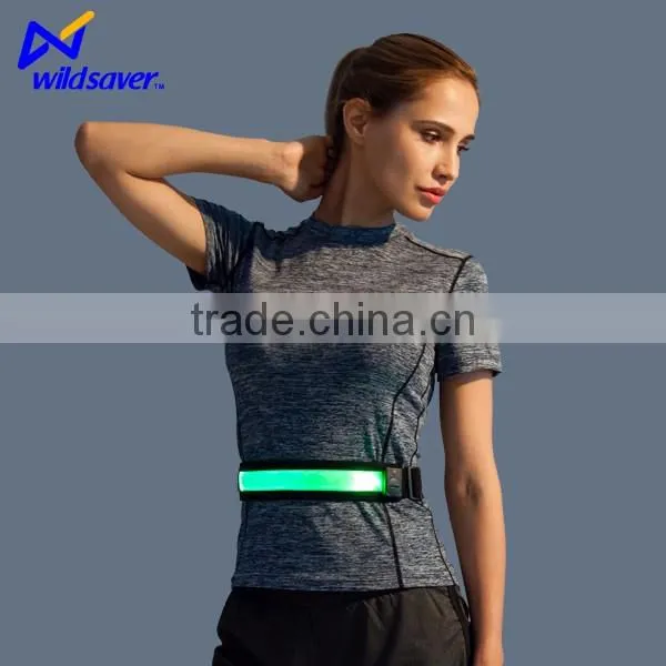 Outdoor LED Flashing Adjustable Waist Trimmer Belt photo-3