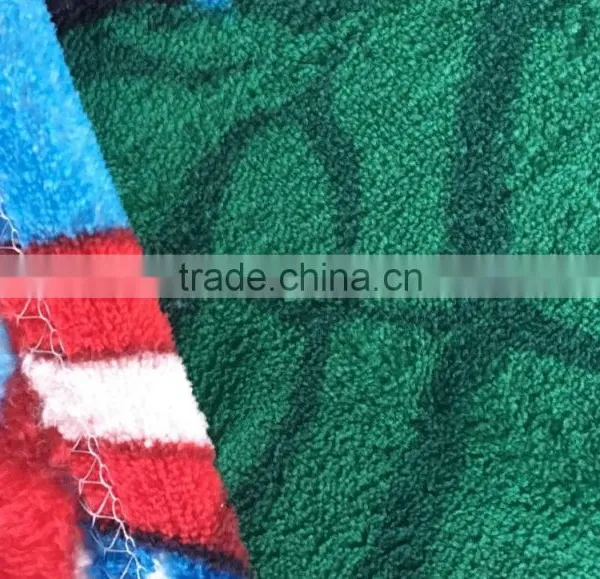 Promotional Soft Cheap Fleece Baby Swaddle Children Blanket/shaoxing photo-3
