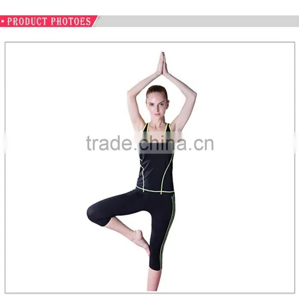 Wholesale Fit Active Sports Yoga Clothing Women's Fitness Yoga Wear Set photo-5