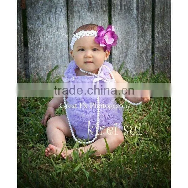 Girls Baby LAVENDER Ruffles Pettitop With Panties 2 Pcs Set