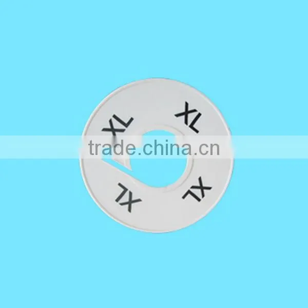 Clothing Size Ring Dividers for Hanger Rack
