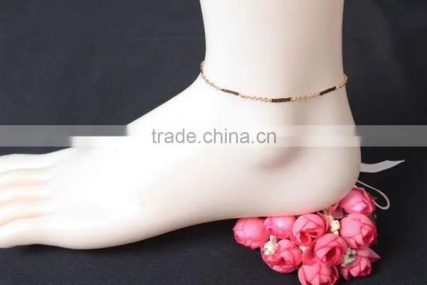 Summer Women Girl Simple Chain Anklet Ankle Bracelet Beach Foot Jewelry photo-2