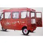 60V1280W Electric Passenger Tricycle Back Opening Door Closed 2850*1060*1800