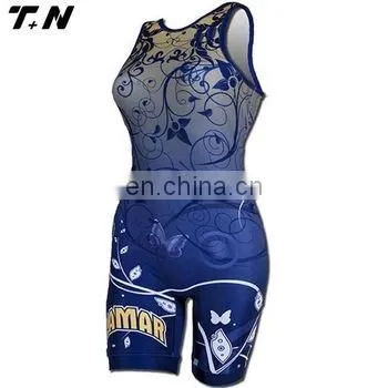 Sublimated Wrestling Singlets Wholesale photo-4