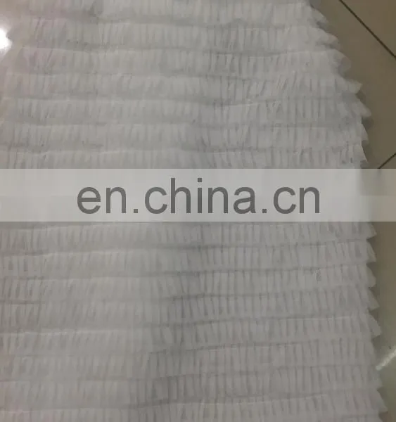 New Design Romatic Ruffled Organza Table Skirt photo-3