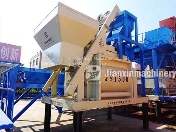 New JS1500 Concrete Mixer of Jianxin for Sale photo-3