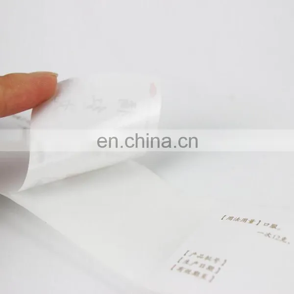 Factory Supply Cheap Wallpaper Sticker Roll Paper Sticker With Logo Printed photo-5