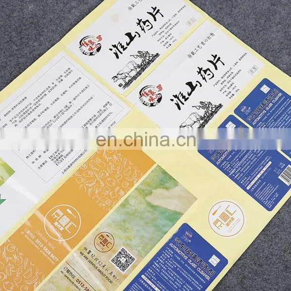 Factory Price Custom Waterproof Medicine Bottle Self Adhesive Sticker,food Paper Self Adhesive Label photo-3